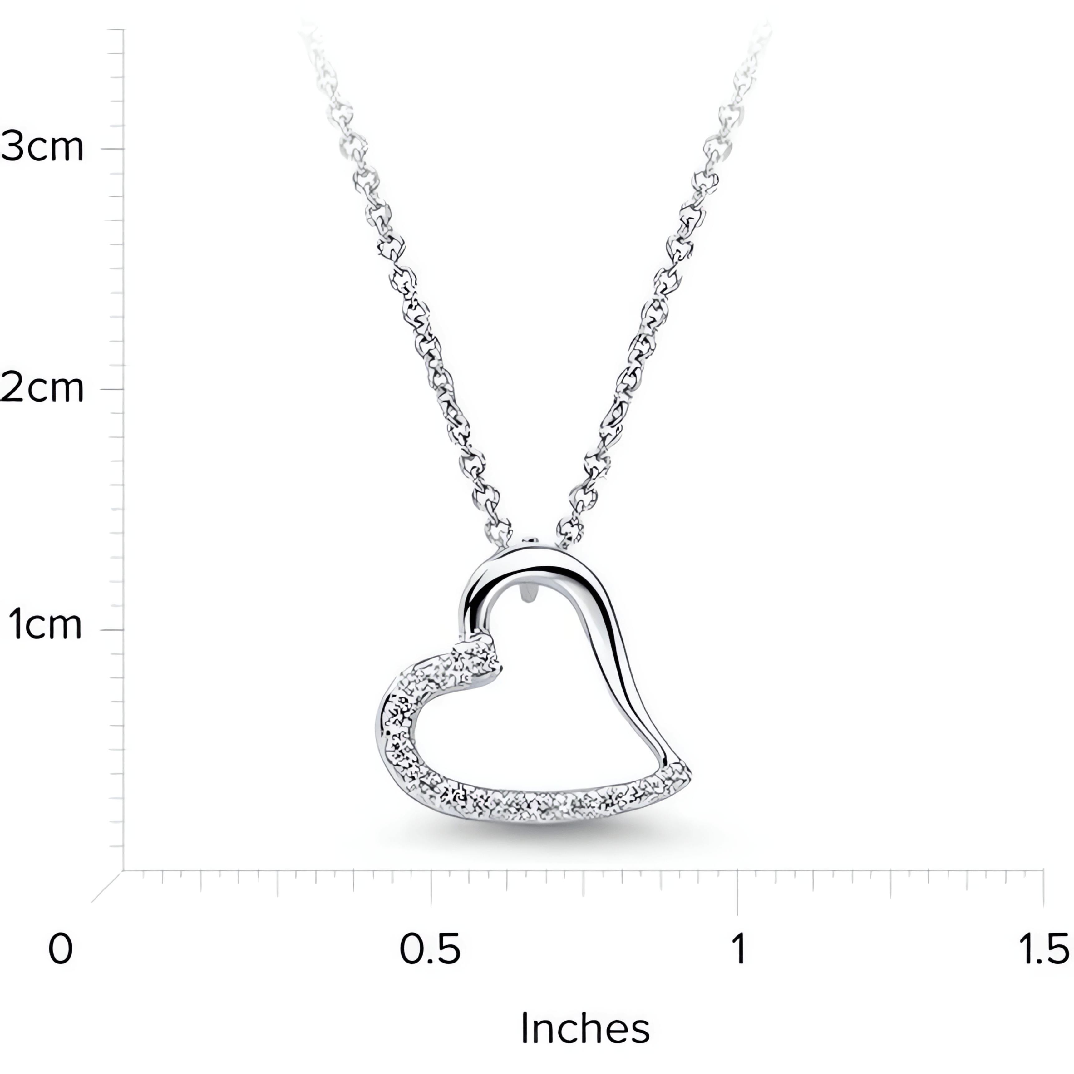 Diamond Heart Pendant