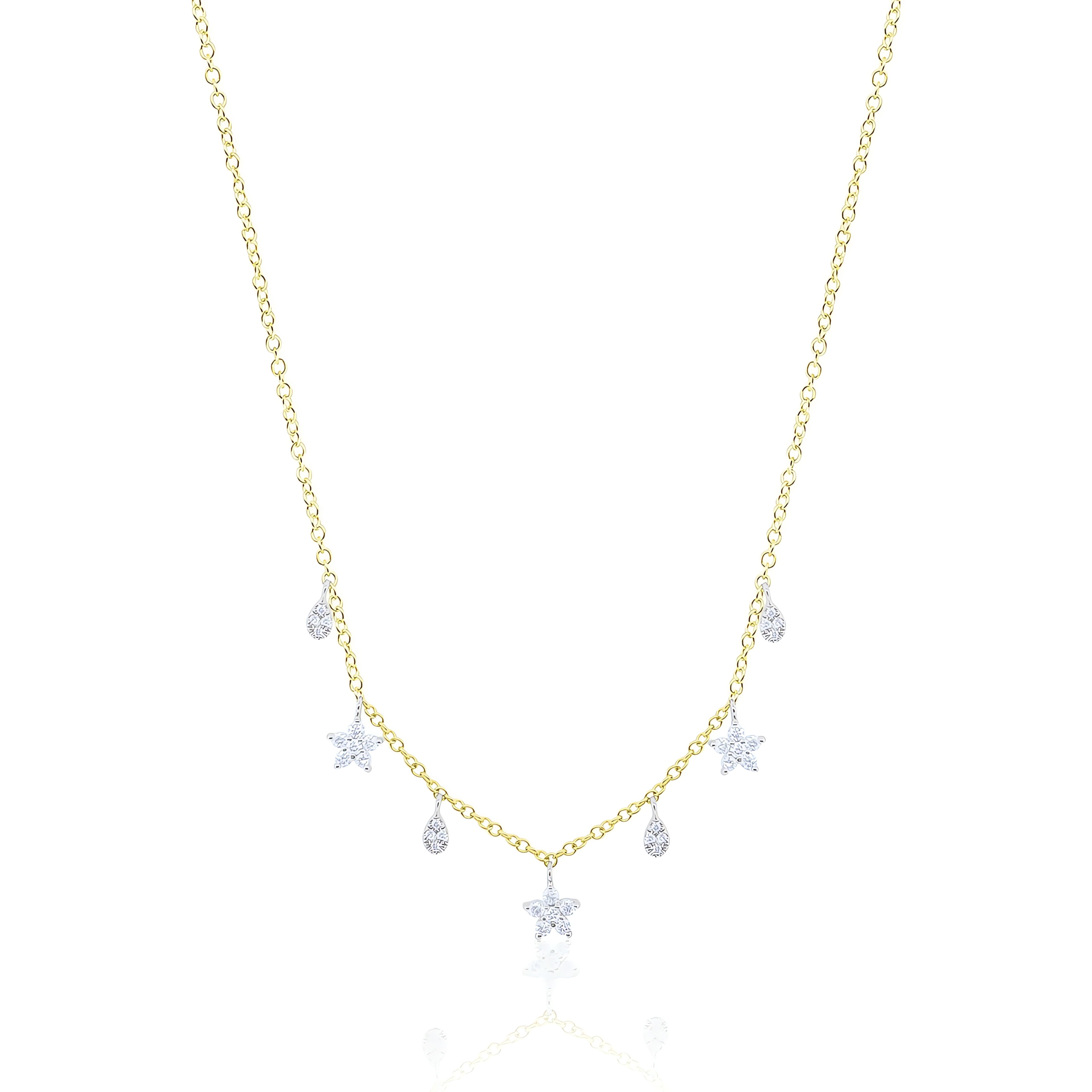 Pink Sapphire Tennis Necklace – Meira T Boutique