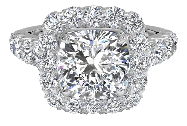 diamond ring with halo