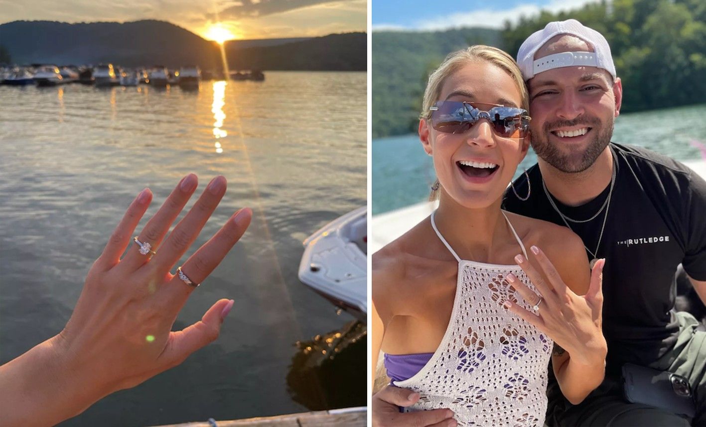 Country Music Artists Gary Wayne and Ali Taylor Are Engaged—Check Out Her Oval-Cut Sparkler! image1