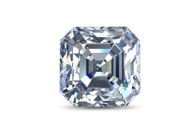 Diamond Asscher Single