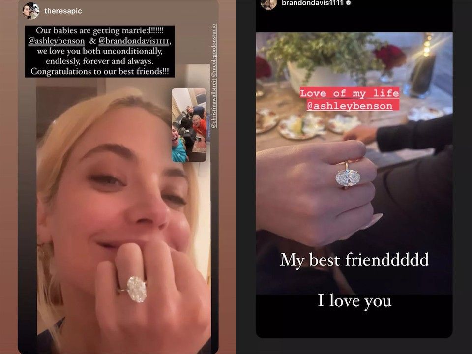 Actress Ashley Benson is Engaged to Oil Heir Brandon Davis—See Her Jaw Dropping Ring! image1