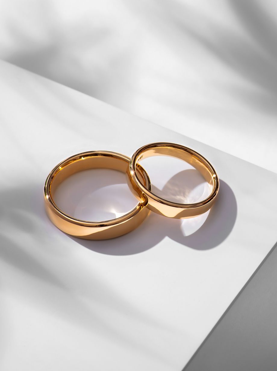 Couple Gold Rings - Buy Couple Gold Rings online in India