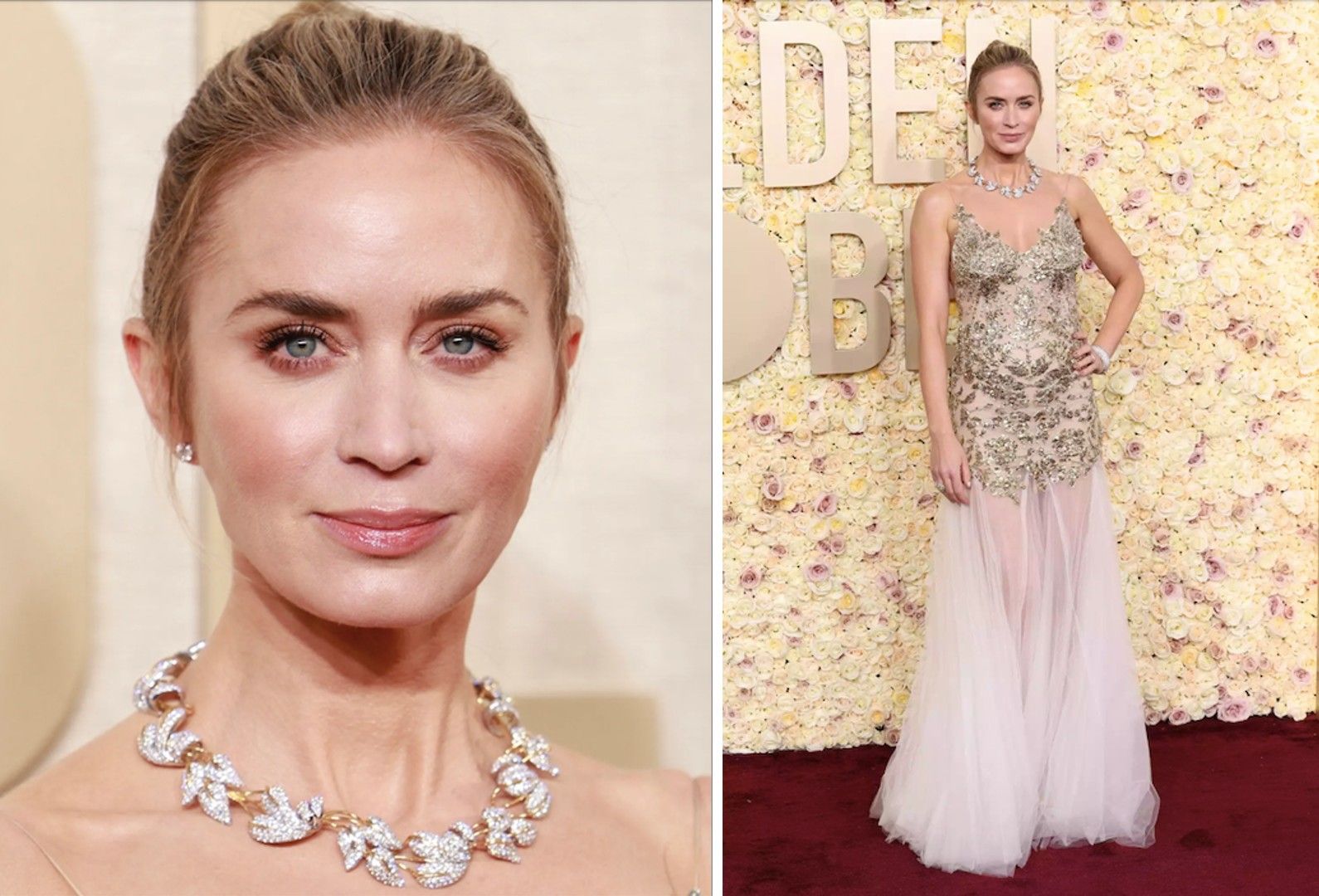 Dazzling Diamond Jewelry Looks from the 2024 Golden Globes