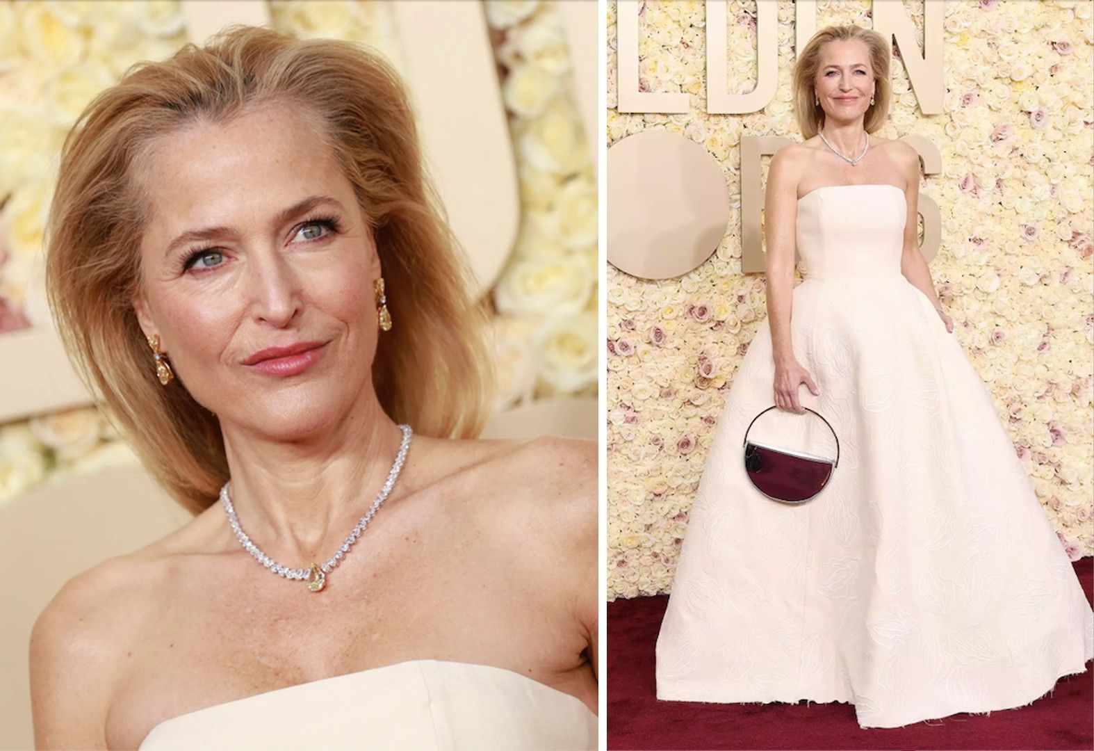 Dazzling Diamond Jewelry Looks from the 2024 Golden Globes   image1