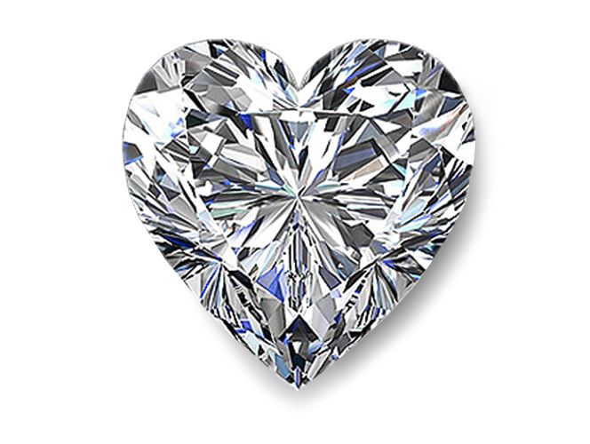 heart-cut diamond