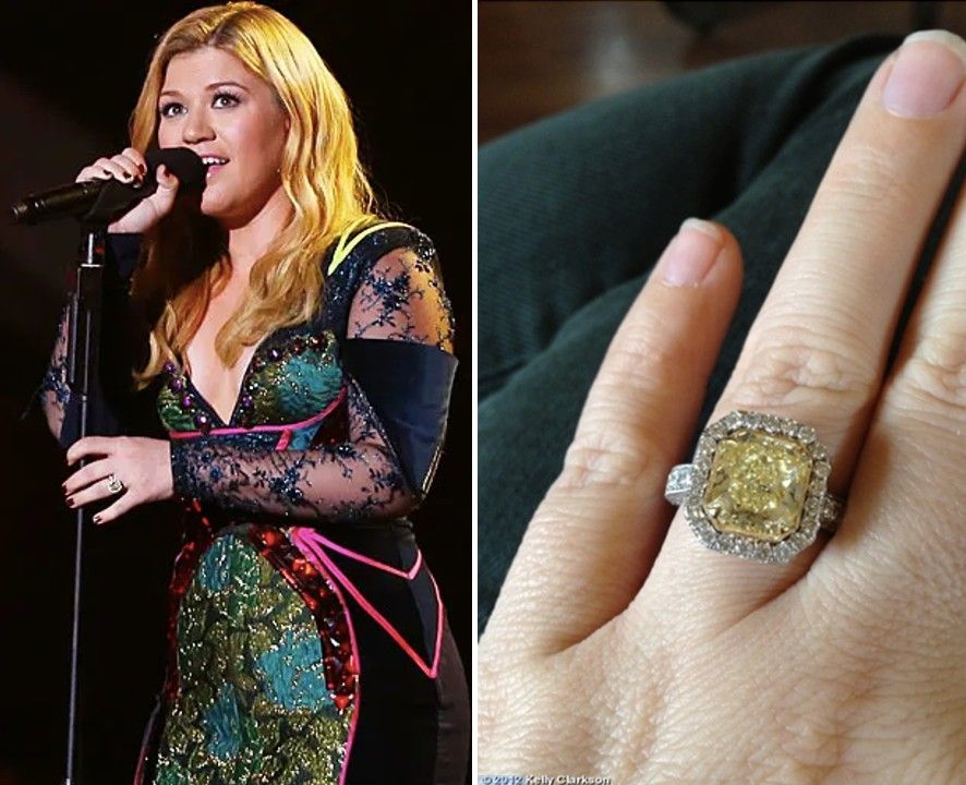 Celebrities Who Wear (Or Have Worn) Yellow Diamond Engagement Rings image1