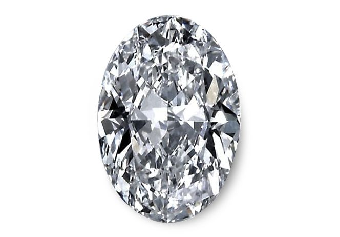 oval-cut diamonds