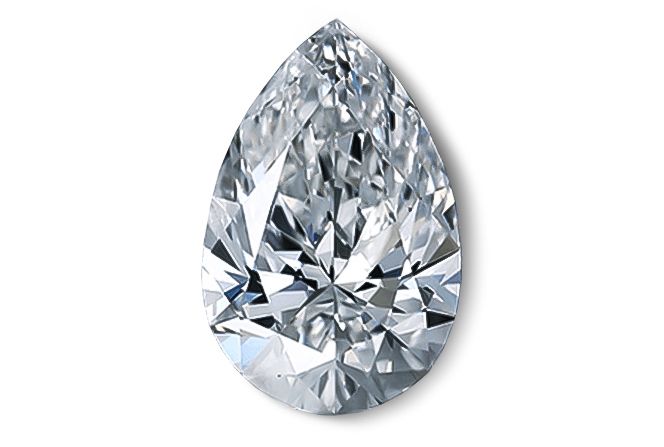 pear-cut diamond