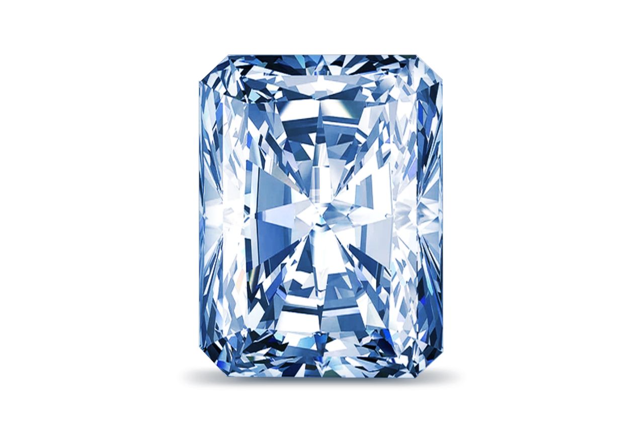 Blue Diamond Radiant Single