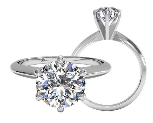 The Ava Oval Diamond Engagement Ring With Diamond Accent