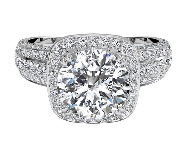 Buy Huge 7 Carat Emerald Cut Diamond Three Stone Ring / 7CT Emerald &  Baguette Lab Grown Diamond VVS2-F IGI 3 Stone Ring / White Gold Triad Ring  Online in India - Etsy