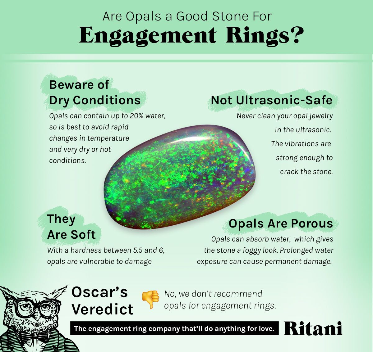 Are Opal Engagement Rings a Good Idea?
