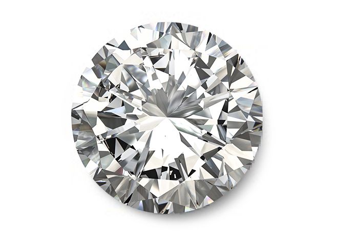 round-cut diamond