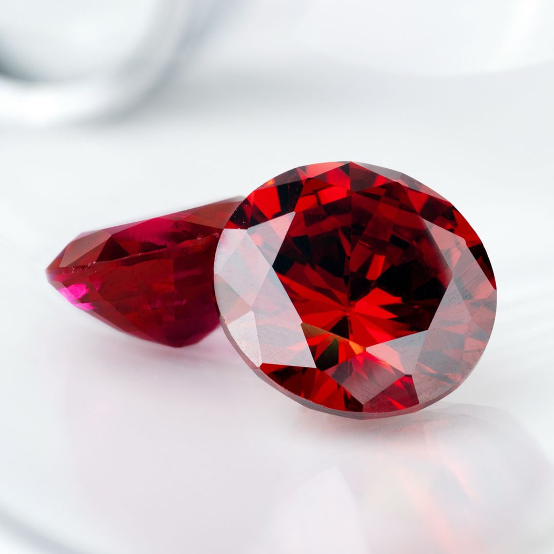 Image of a loose Ruby stone