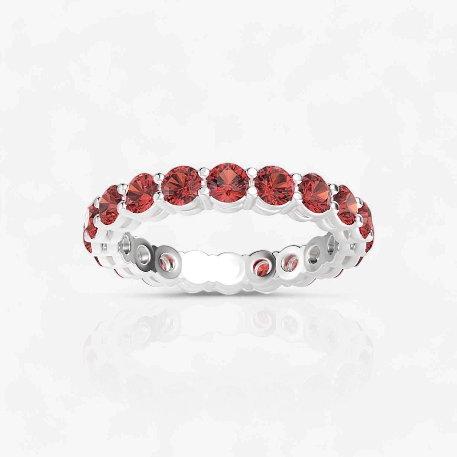 Image of ruby eternity band