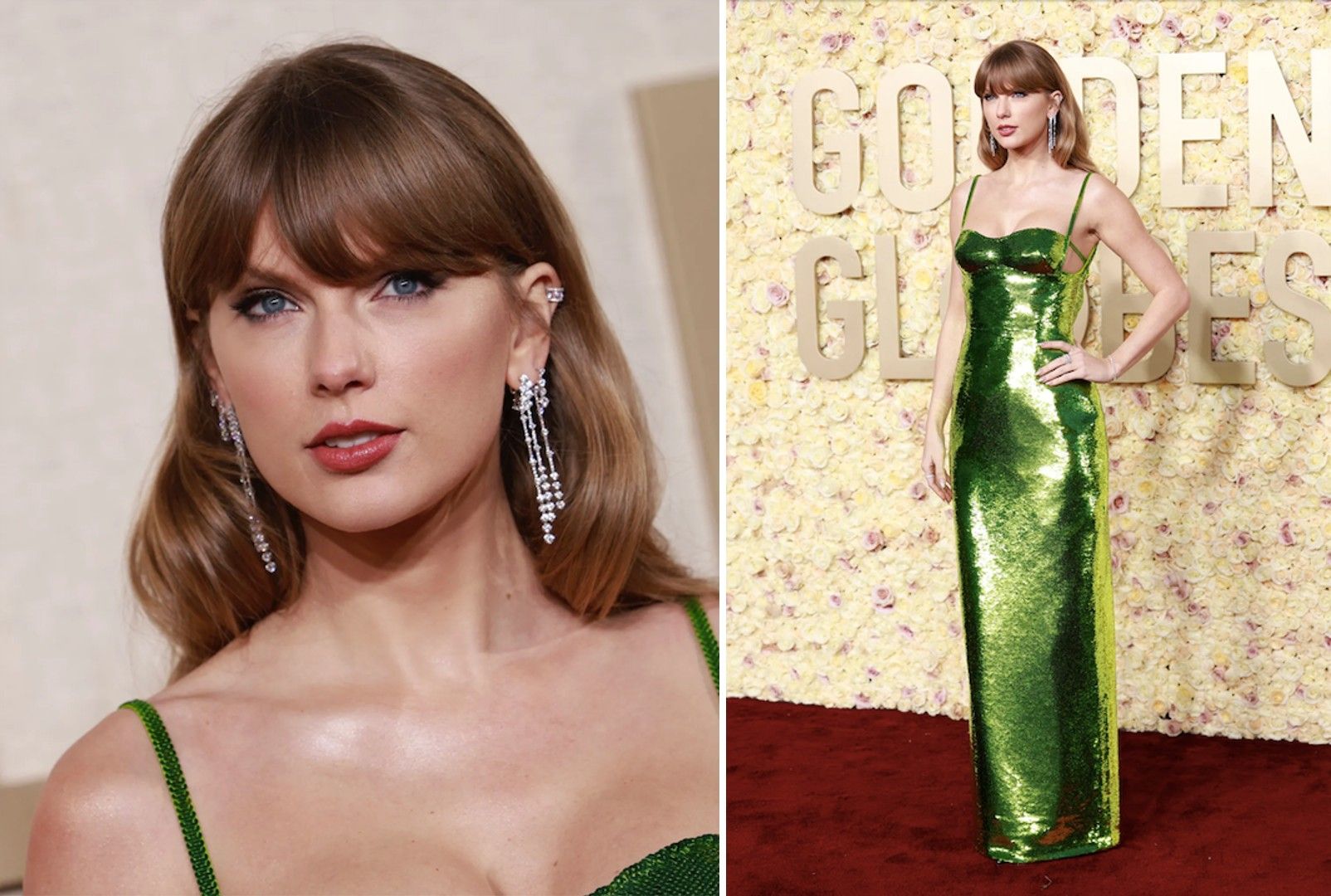 Dazzling Diamond Jewelry Looks from the 2024 Golden Globes   image1