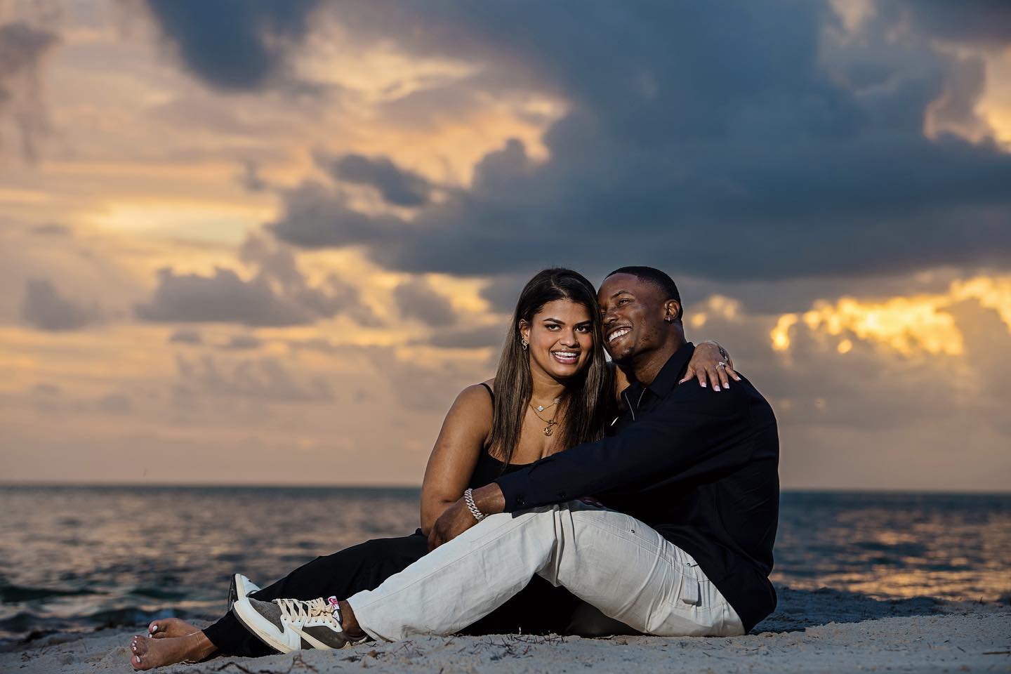 Washington Commanders Terry McLaurin is Engaged—See His Fiancée's Oval Sparkler! image1