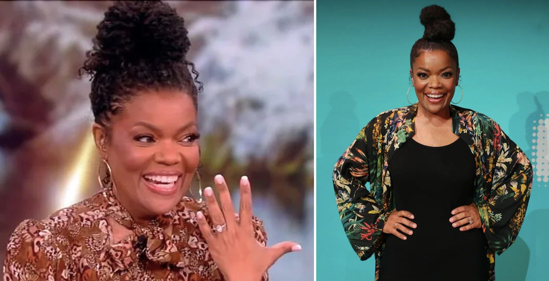 Actress Yvette Nicole Brown Announced Her Engagement While Guest Co-Hosting on The View—See Her Stunning Engagement Ring! image1