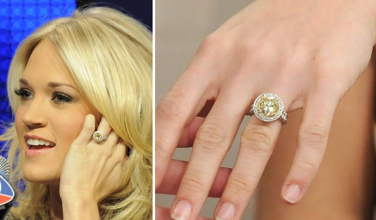 Celebrity wedding hot sale rings 2018