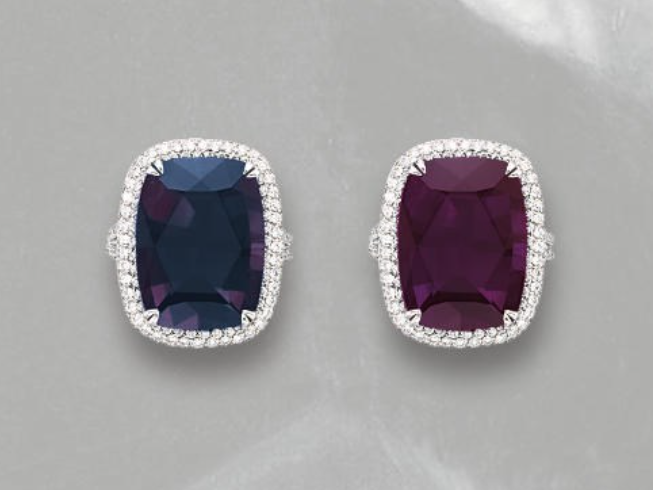 Christie's Alexandrite ring