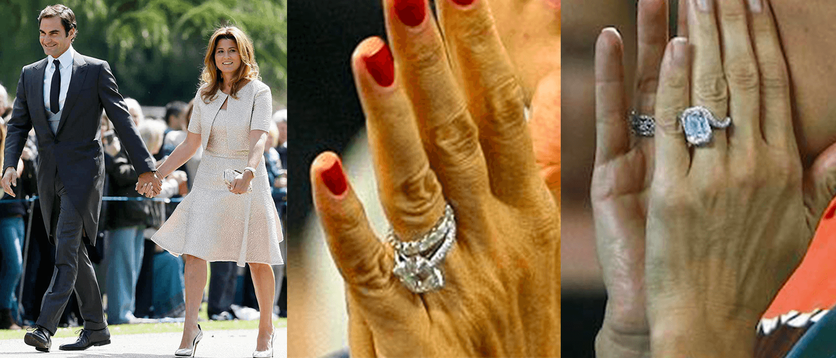 Mirka federer clearance engagement ring price