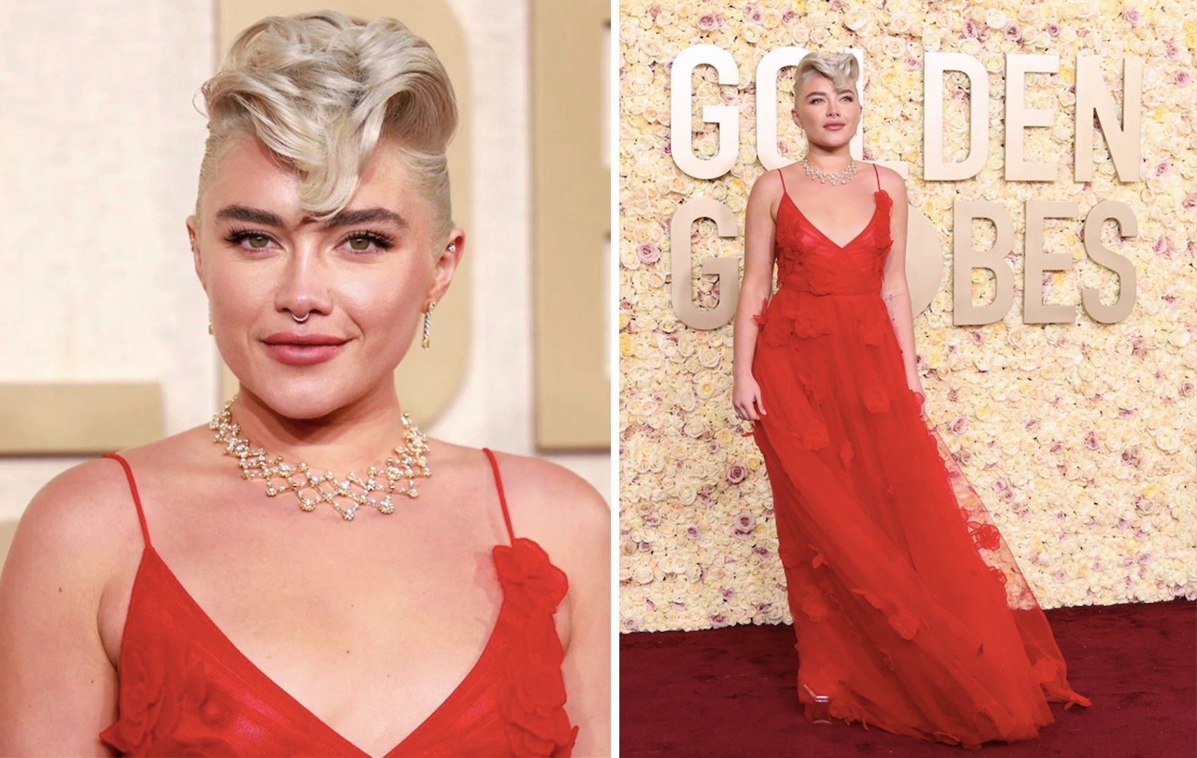 Dazzling Diamond Jewelry Looks from the 2024 Golden Globes   image1