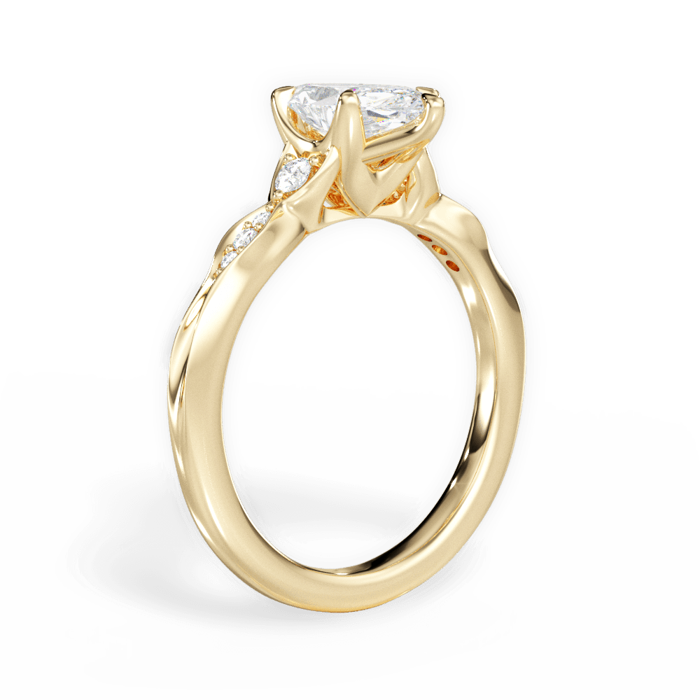 Alida 18kt Yellow Gold Marquise Cut Engagement Ring | Ritani