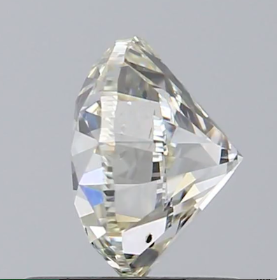 diamond girdle reflection