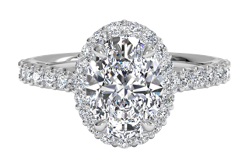 halo diamond ring