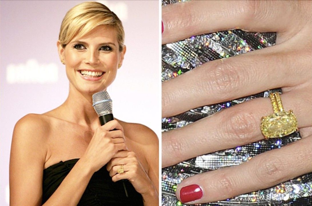 Celebrities Who Wear (Or Have Worn) Yellow Diamond Engagement Rings image1