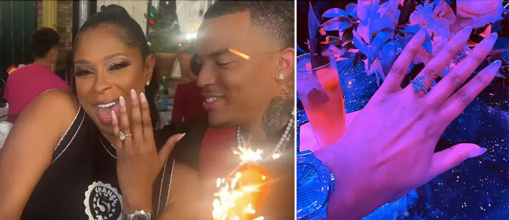 ‘Basketball Wives’ Alum Jennifer Williams is Engaged—See Her Pear-Shaped Diamond Engagement Ring!  image1