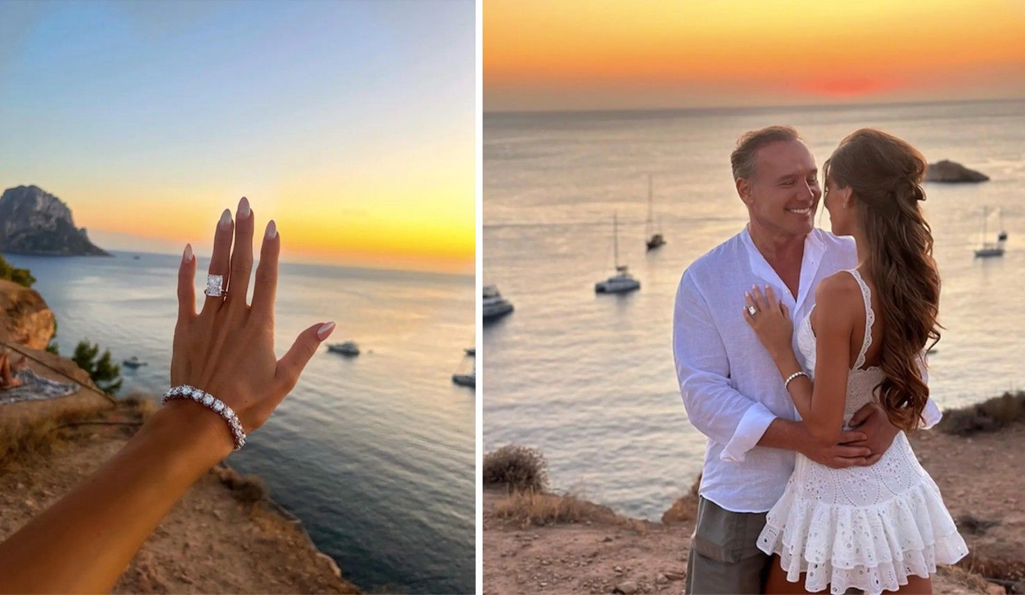 Famed Plastic Surgeon Lenny Hochstein is Engaged to Model Katharina Mazepa—Her Ring May Be Worth Over 1M!  image1