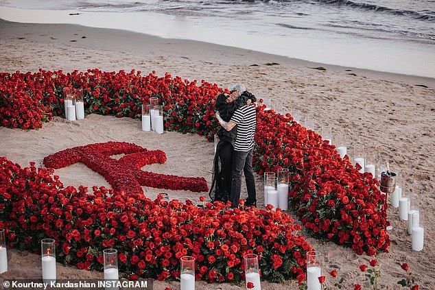 how-to-recreate-Travis-Barker's-rose-beach-proposal image1