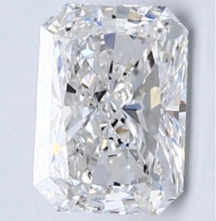 lab radiant diamond