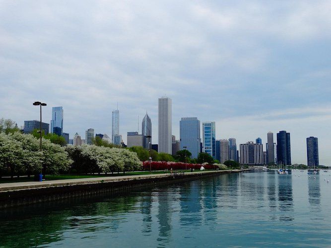 lake michigan, illinois