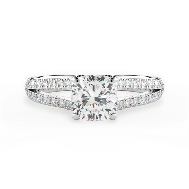 2.15 CTW PRINCESS CUT DIAMOND WEDDING RING SET H SI1 (Includes a
