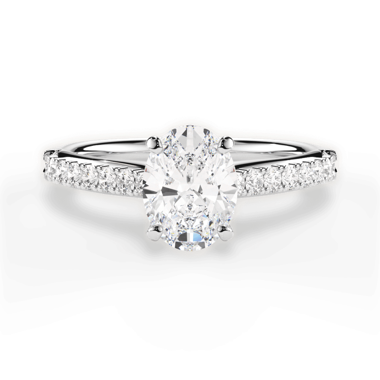 人気海外ブランドアイテム｜ファッション通販 Adele / 4.16 CTW Oval Lab Grown Diamonds | Ritani ワンピース