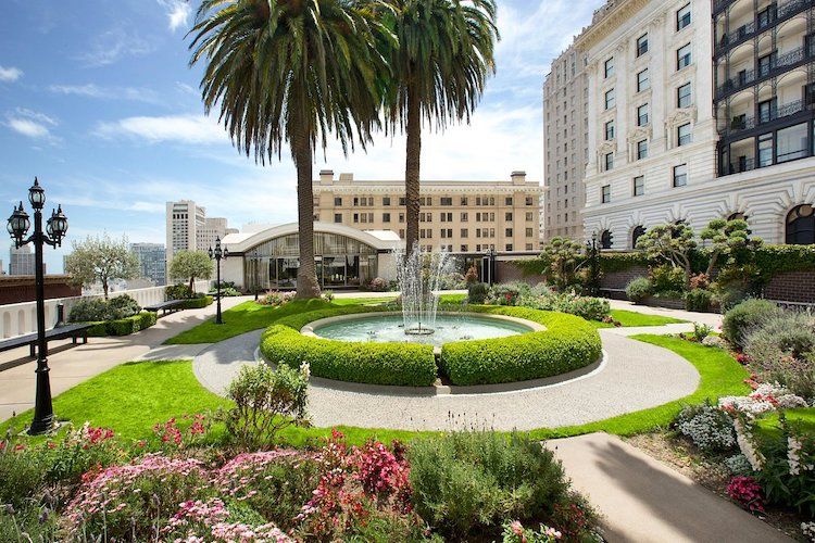 Rooftop Garden at Fairmont Hotel