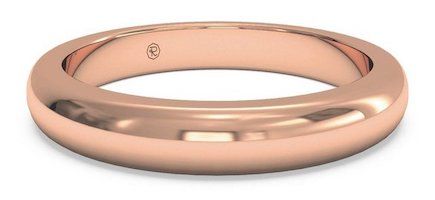 rose gold wedding ring