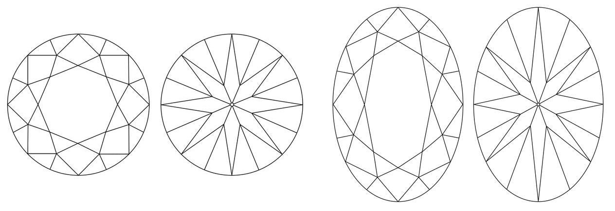 round brilliant vs oval brilliant