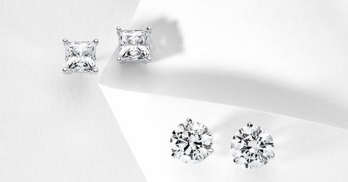 ritani diamond stud earrings