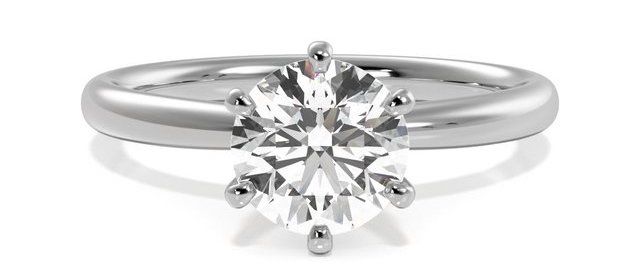 solitaire engagement ring