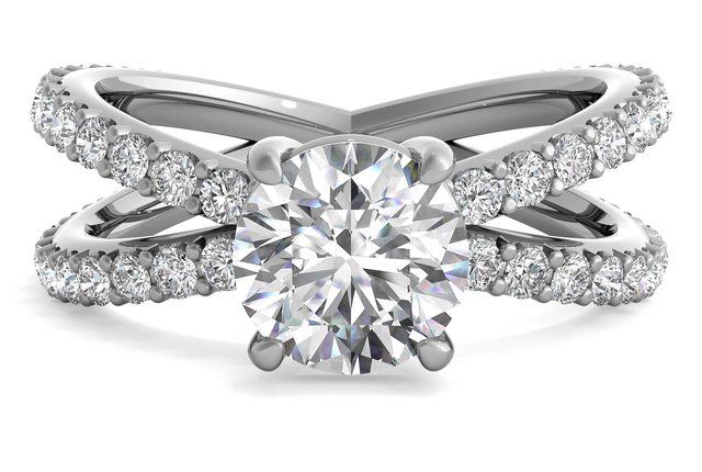 split shank engagement ring