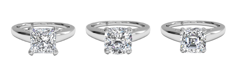 Round Cut Diamond Engagement Rings | 77 Diamonds