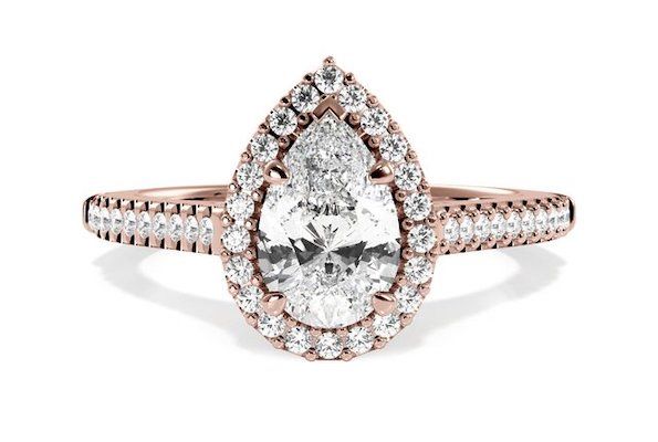 sydney hightower pear-shaped engagement ring