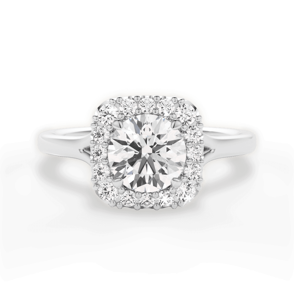 Japanese Flexible Platinum & 18K Rose Gold Ring with Diamond Cut Balls