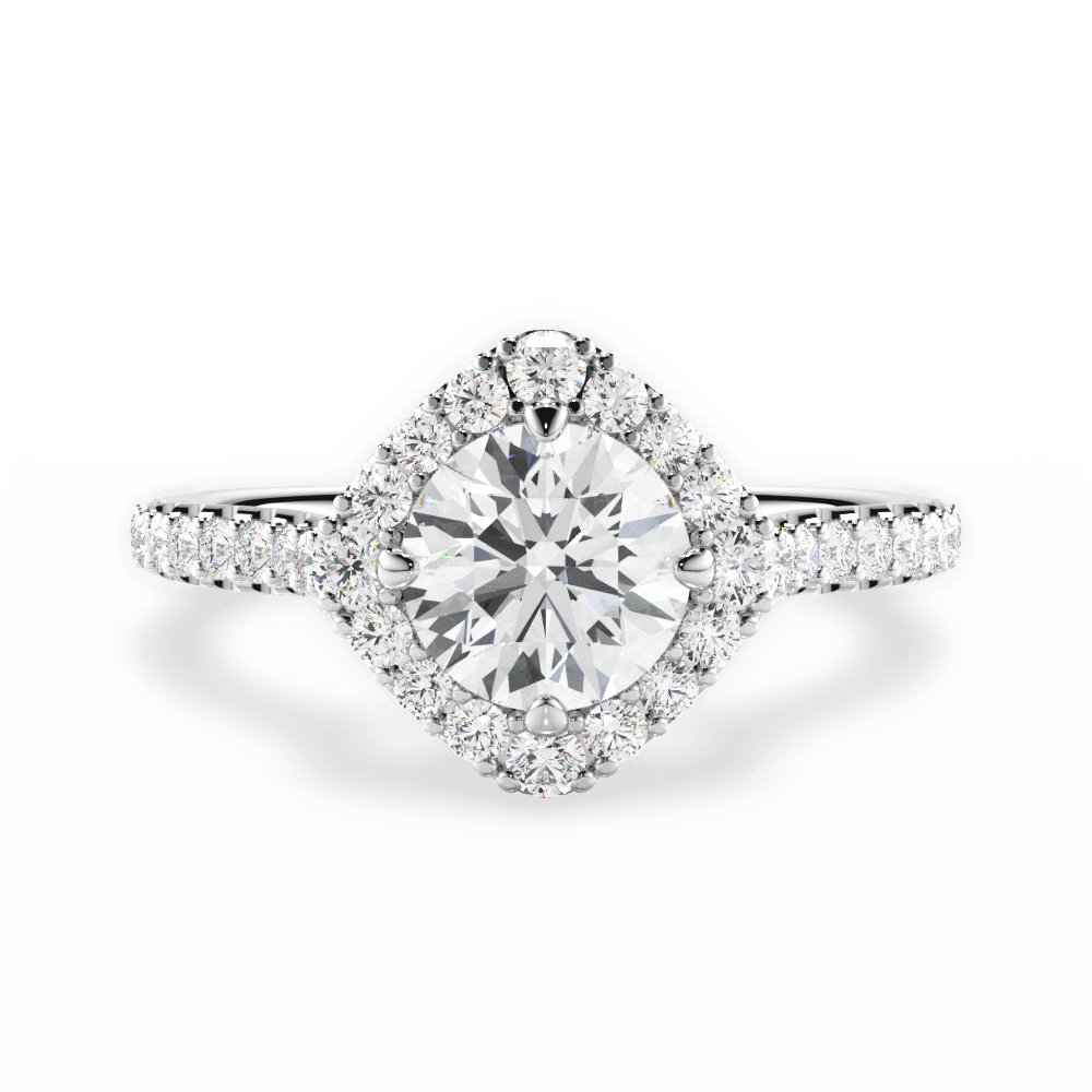 Amazon.com: Diamond Nexus Lab Grown Diamond Engagement Ring for Women Kite  Set Basket Princess Cut, GIA, GCAL or IGI Certified 0.5 Ct. Center, F-G  Color, VVS 1 Clarity, 14K Rose Gold, Ring