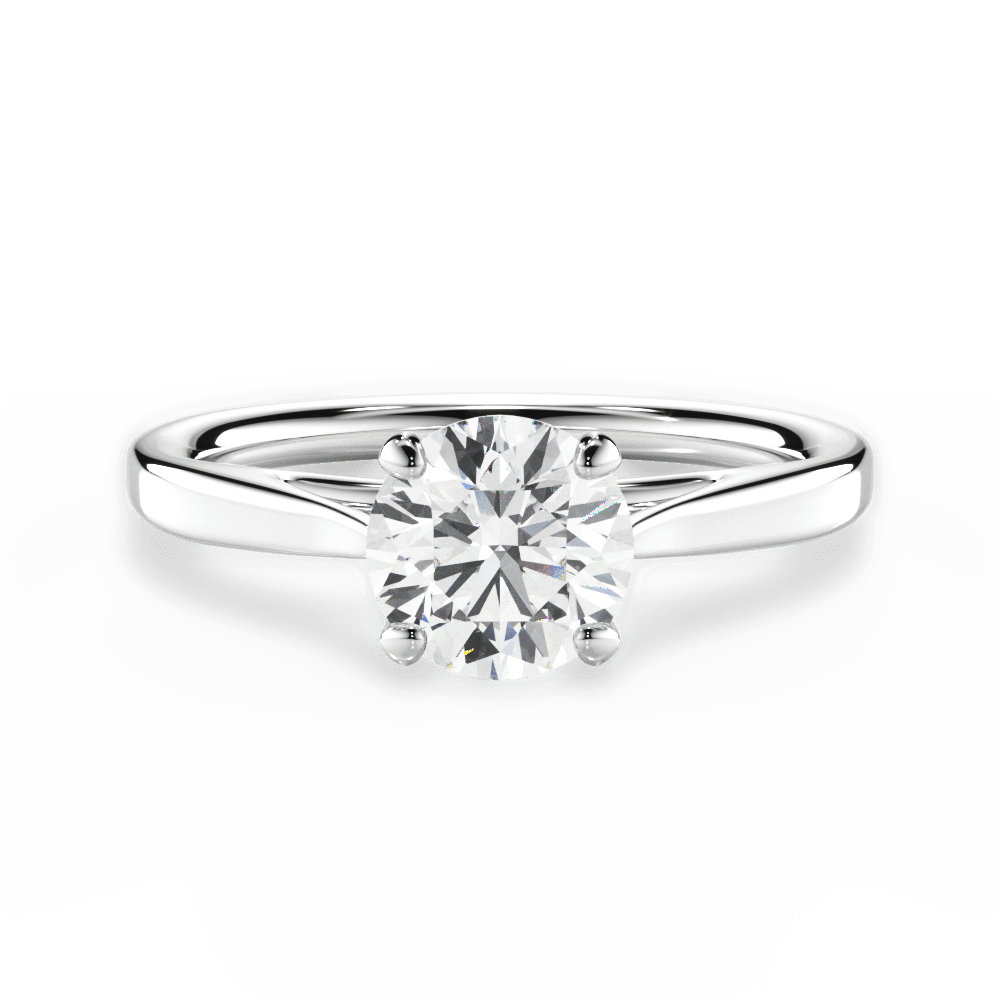 Timeless French-set Diamond Band Engagement Ring | Ritani