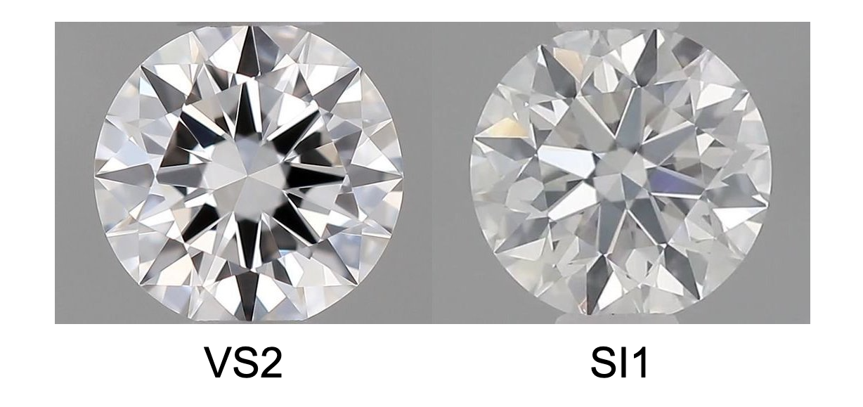 VS2 vs Si1 diamond